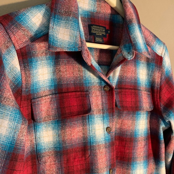 Pendleton plaid button-down shirt - Picture 3 of 4